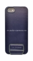 Кожаный чехол для iPhone 5 / 5S Beyza Novo Pandora Flip, цвет Dark Blue (BZ00194)