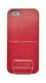Кожаный чехол для iPhone 5 / 5S Beyza Novo Pandora Flip, цвет Red (BZ00224)