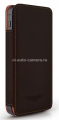 Кожаный чехол для iPhone 5 / 5S BeyzaCases Aston Martin Slim TP, цвет brown (AM23523)