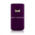 Кожаный чехол для iPhone 5 / 5S Beyzacases Retro Strap Plus, цвет purple (BZ23288)