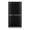 Кожаный чехол для iPhone 5 / 5S Beyzacases Strap SP New, цвет black (BZ23820)