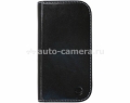 Кожаный чехол для iPhone 5 / 5S Beyzacases Wallet case, цвет black (BZ00040)