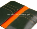 Кожаный чехол для iPhone 5 / 5S Beyzacases Wallet case, цвет green (BZ00064)