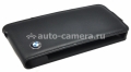 Кожаный чехол для iPhone 5 / 5S BMW Signature Flip, цвет чехла Black (BMFLP5LB)