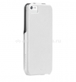 Кожаный чехол для iPhone 5 / 5S Case Mate Signature Flip, цвет white (CM022840)