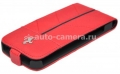 Кожаный чехол для iPhone 5 / 5S Ferrari Flip California, цвет red (FECFFL5R)