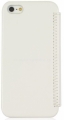 Кожаный чехол для iPhone 5 / 5S G-Case Slim Premium Book Cover, цвет White (GG-263)
