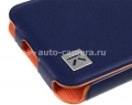 Кожаный чехол для iPhone 5 / 5S Kenzo Chick, цвет синий (CHIKCOXIP5B)