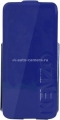 Кожаный чехол для iPhone 5 / 5S Kenzo Glossy Logo, цвет синий (GLOSSYCOXIP5B)