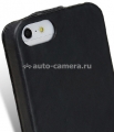 Кожаный чехол для iPhone 5 / 5S Melkco Craft Limited Edition (Prime Dotta), цвет black