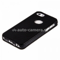 Кожаный чехол для iPhone 5 / 5S Melkco ID Type, цвет Black LC