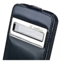 Кожаный чехол для iPhone 5 / 5S Melkco ID Type, цвет Vintage Blue