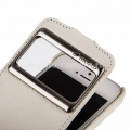 Кожаный чехол для iPhone 5 / 5S Melkco ID Type, цвет White LC