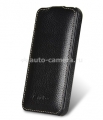 Кожаный чехол для iPhone 5 / 5S Melkco Premium Leather Case - Jacka Type, цвет Black LC