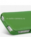 Кожаный чехол для iPhone 5 / 5S Melkco Premium Leather Case - Jacka Type, цвет Green LC
