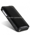 Кожаный чехол для iPhone 5 / 5S Melkco Premium Leather Case - Jacka Type, цвет Vintage Black