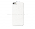 Кожаный чехол для iPhone 5 / 5S Melkco Premium Limited Edition Jacka Type, цвет white/blue