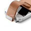 Кожаный чехол для iPhone 5 / 5S SGP Crumena pouch, цвет vegetable brown (SGP09514)