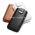 Кожаный чехол для iPhone 5 / 5S SGP Crumena pouch, цвет white (SGP09513)