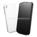 Кожаный чехол для iPhone 5 / 5S SGP Leather Case illuzion Legend, цвет black (SGP09645)