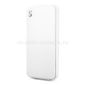 Кожаный чехол для iPhone 5 / 5S SGP Leather Case illuzion Legend, цвет white (SGP09649)