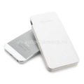Кожаный чехол для iPhone 5 / 5S SGP Leather Pouch Crumena S, цвет white (SGP09516)