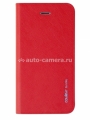 Кожаный чехол для iPhone 5 / 5S Uniq CouleurKrizy Rouge , цвет red (IP5LIS-COLRED)