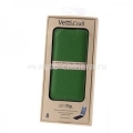 Кожаный чехол для iPhone 5 / 5S Vetti Craft Slimflip Normal Series, цвет green lychee (IPO5SFNS110105)