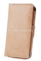 Кожаный чехол для iPhone 5 / 5S Vetti Lusso Case Book Type, цвет vintage khaki (IPO5LBNS120202)