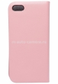 Кожаный чехол для iPhone 5 и 5S SLG D5, цвет pink (D5I5-002)