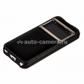 Кожаный чехол для iPhone 5C Melkco Leather Case Jacka ID Type, цвет Black LC