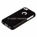 Кожаный чехол для iPhone 5C Melkco Leather Case Jacka ID Type, цвет Black LC