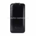 Кожаный чехол для iPhone 5C Melkco Leather Case Jacka Type, цвет Vintage Black