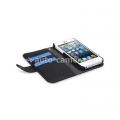 Кожаный чехол для iPhone 5CMelkco Leather Case Craft Limited Edition Prime Twin, цвет Black Wax