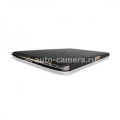 Кожаный чехол для Macbook Air 11” Uniq Luxe Ebony, цвет ebony black (MA11TTX-CLQBLK)