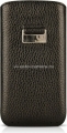 Кожаный чехол для Nokia N8 BeyzaCases Retro Super Slim Strap, цвет flo black (BZ18932)
