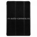 Кожаный чехол для Pad mini / iPad mini 2 (retina) Melkco Slimme Cover Type, цвет Black LC