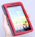 Кожаный чехол для Samsung Galaxy Note i9220 Yoobao Executive Leather Case, цвет красный