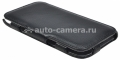 Кожаный чехол для Samsung Galaxy Note II (N7100) Optima Case, цвет black (op-N2-bk)