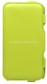 Кожаный чехол для Samsung Galaxy Note II (N7100) Optima Case, цвет green (op-N2-lg)