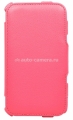 Кожаный чехол для Samsung Galaxy Note II (N7100) Optima Case, цвет pink (op-N2-p)
