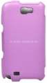 Кожаный чехол для Samsung Galaxy Note II (N7100) Optima Case, цвет purple (op-N2-pp)