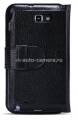 Кожаный чехол для Samsung Galaxy Note Mapi Crater Leather Wallet Case, цвет черный (M-150442)