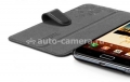 Кожаный чехол для Samsung Galaxy Note SGP Stehen, цвет черный (SGP08510)