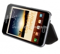 Кожаный чехол для Samsung Galaxy Note SGP Stehen, цвет черный (SGP08510)