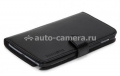 Кожаный чехол для Samsung Galaxy Note SGP Valentinus, цвет черный (SGP08513)