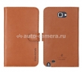 Кожаный чехол для Samsung Galaxy Note SGP Valentinus, цвет коричневый (SGP08512)