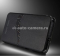 Кожаный чехол для Samsung Galaxy S2 (i9100) SGP Anne Rossi, цвет черный (SGP08030)