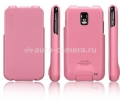 Кожаный чехол для Samsung Galaxy S2 (i9100) SGP Argos Vintage, цвет розовый (SGP07733)