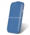 Кожаный чехол для Samsung Galaxy S3 (i9300) Melkco Premium Leather Case, цвет Dark Blue LC
